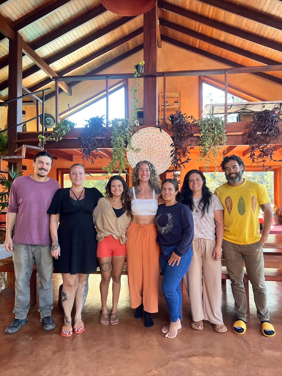 The Ashiyana Brasil team at the main house