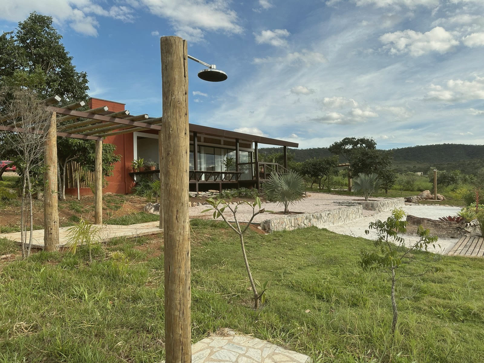 Occupied home at Ashiyana with mountain views