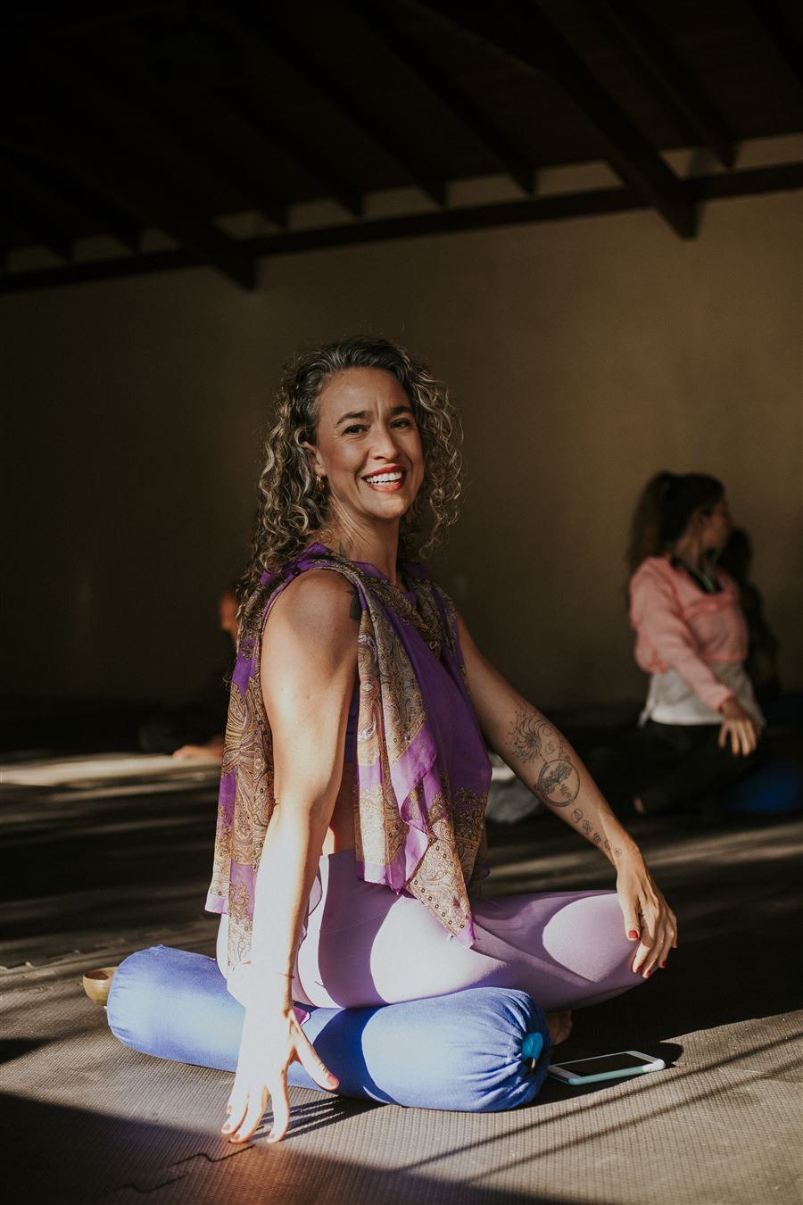 Yoga class
